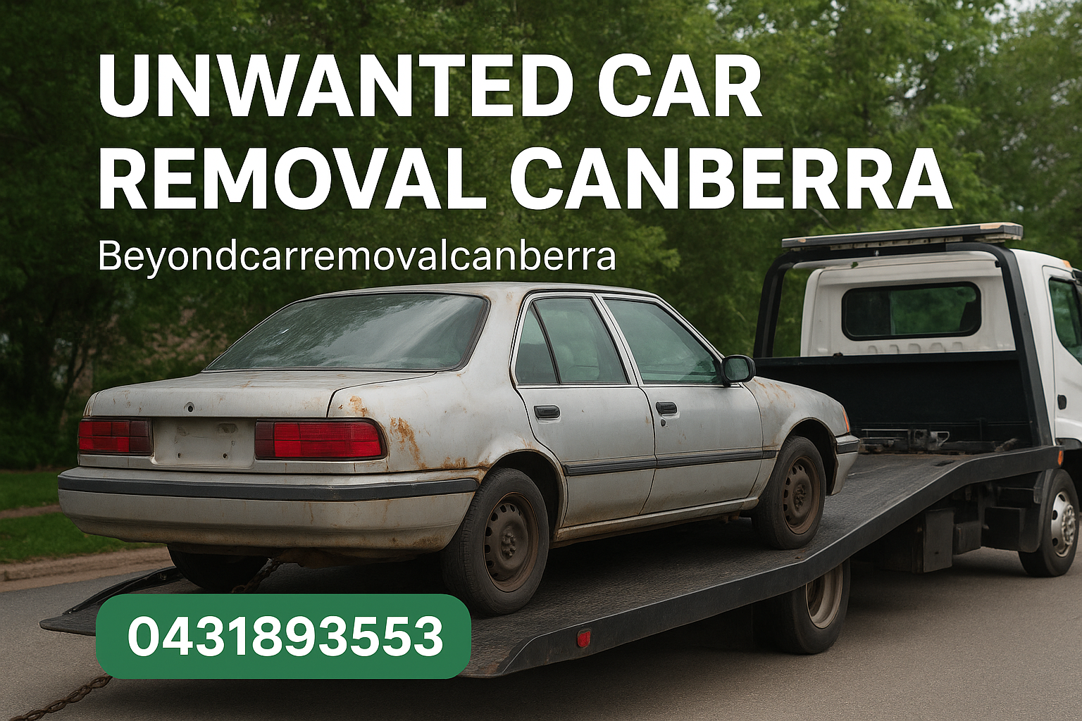 Unwanted Car Removal Canberra – Fast, Easy & Top Cash Paid
