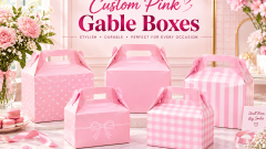 How Custom Pink Gable Boxes Add Value to Product Presentation